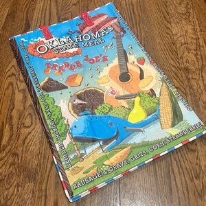 NWT Trader Joe's Oklahoma State Tote Bag